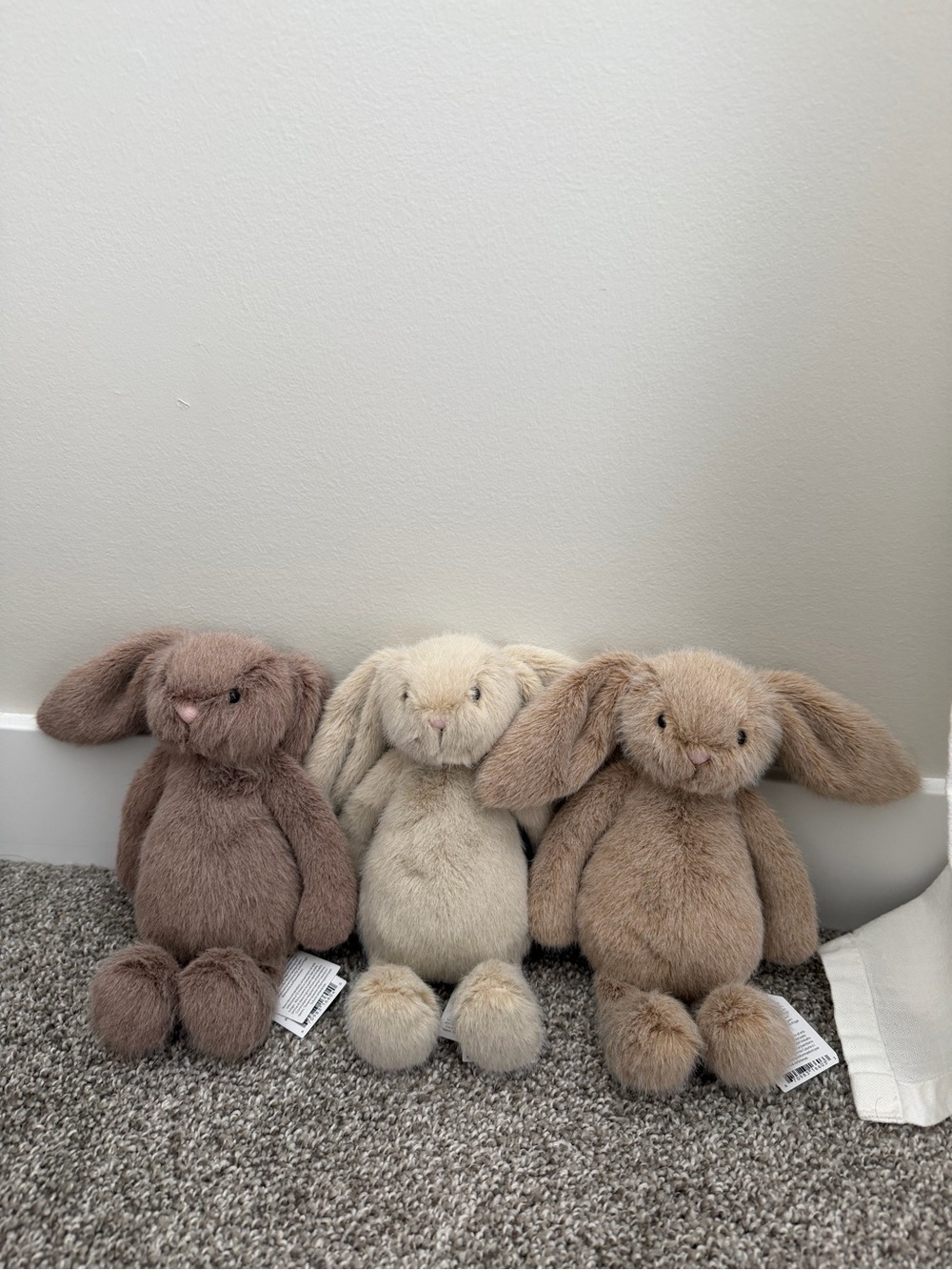 Jellycat Bunnies Fluffet NWT